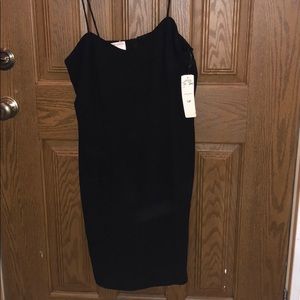 NWT black dress size 12P Jones NY
